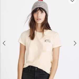 Madewell x Milkbar cookie Tshirt